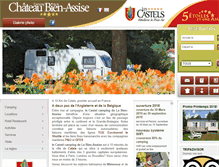 Tablet Screenshot of camping-la-bien-assise.com